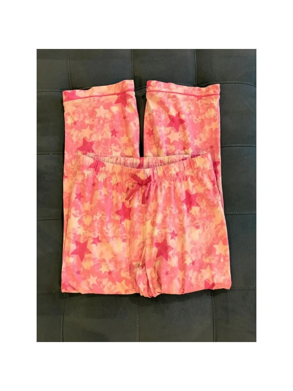 Girls Wonder Nation Pink Star Print Pajama Set L (10-12)